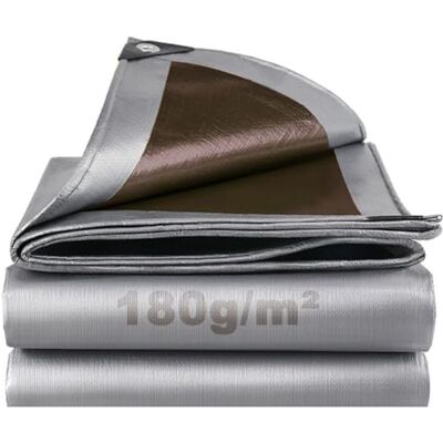 SHANNA Vattentät presenning utomhus 3 x 5 m 180 g/m² PE med förstärkt öljetter, UV-resistent presenning, multifunktionell skyddsöverdrag för trädgårdsmöbler båt trä pool lastbil SHANNA Vattentät presenning utomhus 3 x 5 m 180 g/m² PE med förstärkt öljetter, UV-resistent presenning, multifunktionell skyddsöverdrag för trädgårdsmöbler båt trä pool lastbil