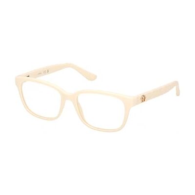GUESS Mujer Gu50308 Gafas, 025 Shiny Ivory, 53/17/140 GUESS Mujer Gu50308 Gafas, 025 Shiny Ivory, 53/17/140