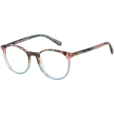 RADLEY glasögonram RDO-6043-117, mjuk, rund, i flerfärgad rosa, monterad av acetat, Multi Pink, 49 RADLEY glasögonram RDO-6043-117, mjuk, rund, i flerfärgad rosa, monterad av acetat, Multi Pink, 49