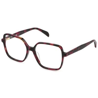 TOUS , Vision glasögon (VTOD37), färg: SHINY BLACK/FUCHSIA HAVANA, 55/16/140, (Female) TOUS , Vision glasögon (VTOD37), färg: SHINY BLACK/FUCHSIA HAVANA, 55/16/140, (Female)
