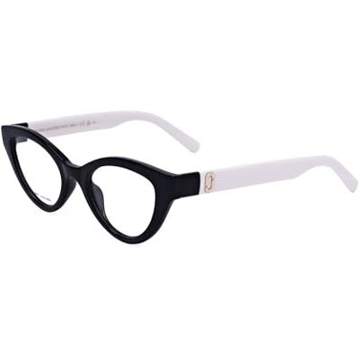 Marc Jacobs Glasögonbågar MARC 651 80S BLACK WHITE 49/20/145 WOMAN Marc Jacobs Glasögonbågar MARC 651 80S BLACK WHITE 49/20/145 WOMAN