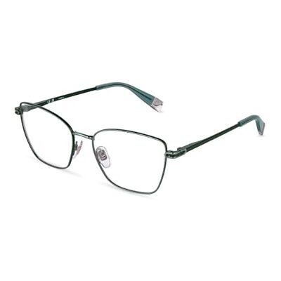 Furla , gafas de vista (VFUB01), färg: grön vit COLOURED PARTS, 54/17/140, (hona) Furla , gafas de vista (VFUB01), färg: grön vit COLOURED PARTS, 54/17/140, (hona)