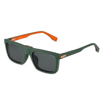 Police , gafas de vista (UK180), färg: SEMI MATT DARK Green (GREY/GREEN), 50/17/140, (junior) Police , gafas de vista (UK180), färg: SEMI MATT DARK Green (GREY/GREEN), 50/17/140, (junior)