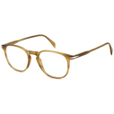 Beckham DAVID Män DB 1160 Prescription Eyewear Frames, gult horn, 49, Gult horn, 49 Beckham DAVID Män DB 1160 Prescription Eyewear Frames, gult horn, 49, Gult horn, 49