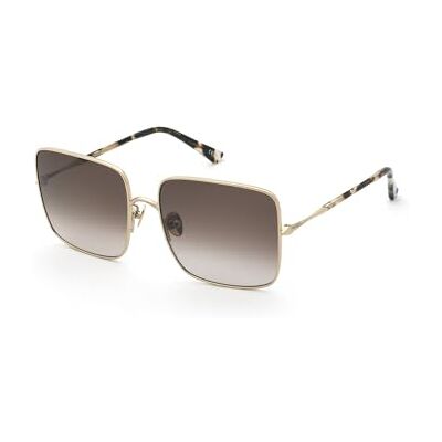 Nina Ricci , golvgafas (SNR483), färg: glänsande rosa guld (BROWN Gradient Pink), 60/17/140, (hona) Nina Ricci , golvgafas (SNR483), färg: glänsande rosa guld (BROWN Gradient Pink), 60/17/140, (hona)