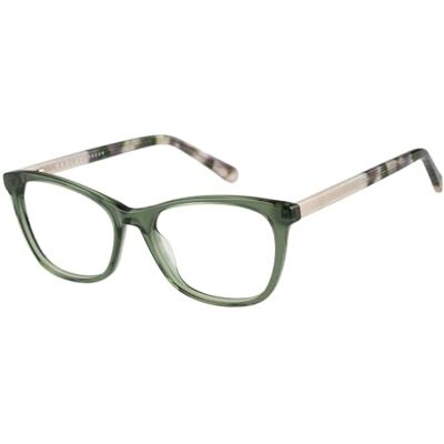 RADLEY glasögonbågar RDO-6035-107, överdimensionerade katter, grön, monterad av acetat, Grön, 54 RADLEY glasögonbågar RDO-6035-107, överdimensionerade katter, grön, monterad av acetat, Grön, 54