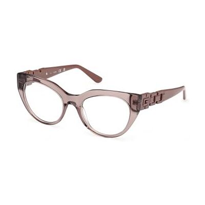 GUESS Mujer Gu50323 Gafas, 059 Shiny Beige, 51/19/140 GUESS Mujer Gu50323 Gafas, 059 Shiny Beige, 51/19/140