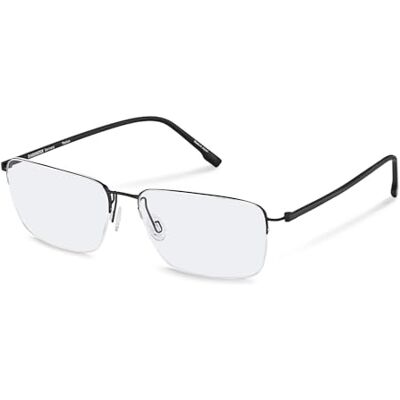 Rodenstock R7142 Receptbelagda glasögonramar – svart – herr, svart, 57 Rodenstock R7142 Receptbelagda glasögonramar – svart – herr, svart, 57