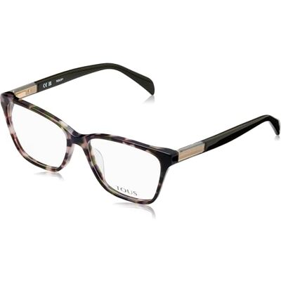 TOUS Eyeglass Frame VTOB68 Grey Havana+Pink 54/15/135 Dam Glasögon, Grå Havana+rosa, 54/15/135 TOUS Eyeglass Frame VTOB68 Grey Havana+Pink 54/15/135 Dam Glasögon, Grå Havana+rosa, 54/15/135