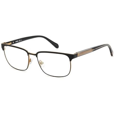 Fossil Glasögonbågar FOS 7146/G 0UH BLACK ANTIQUE GOLD 54/17/140 MAN Fossil Glasögonbågar FOS 7146/G 0UH BLACK ANTIQUE GOLD 54/17/140 MAN