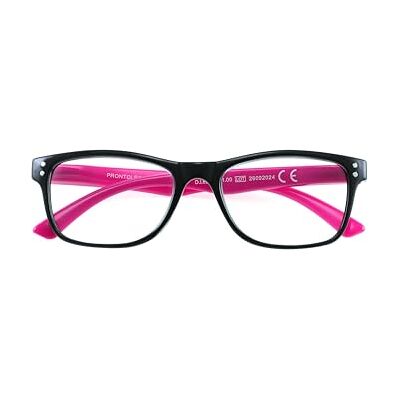 Prontoleggo Charmiga läsglasögon svart-fuchsia +3,00, Svart rosa, 3 Diottria Prontoleggo Charmiga läsglasögon svart-fuchsia +3,00, Svart rosa, 3 Diottria