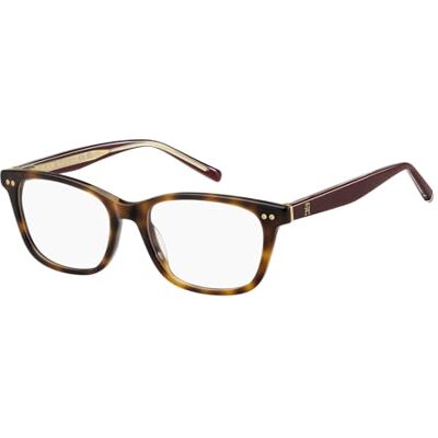 Tommy Hilfiger TH 2162 glasögon, Havana Brown, 51/16/140 för kvinnor, Havanna brun, 51/16/140 Tommy Hilfiger TH 2162 glasögon, Havana Brown, 51/16/140 för kvinnor, Havanna brun, 51/16/140
