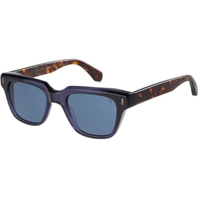 Botaniq Fyrkantiga acetatglasögon i blått för män, eventuellt med synstyrka (modell BIS-7047-105) Botaniq Fyrkantiga acetatglasögon i blått för män, eventuellt med synstyrka (modell BIS-7047-105)