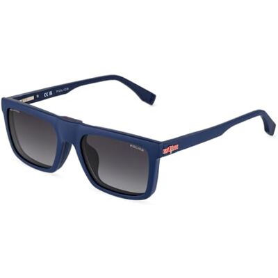 Police , gafas de vista (UK180), färg: matt blå (SMOKE GRADIENT), 50/17/140, (junior) Police , gafas de vista (UK180), färg: matt blå (SMOKE GRADIENT), 50/17/140, (junior)