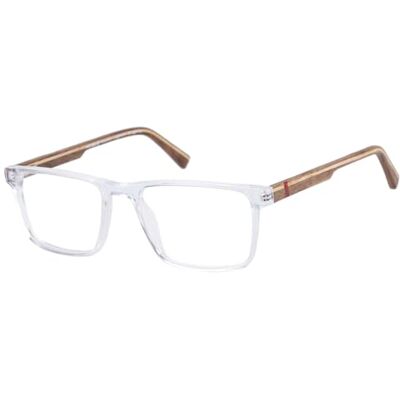 Botaniq Mäns BIO-1020 optisk prescription Glasögonramar, klar, 53, KLAR, 53 Botaniq Mäns BIO-1020 optisk prescription Glasögonramar, klar, 53, KLAR, 53
