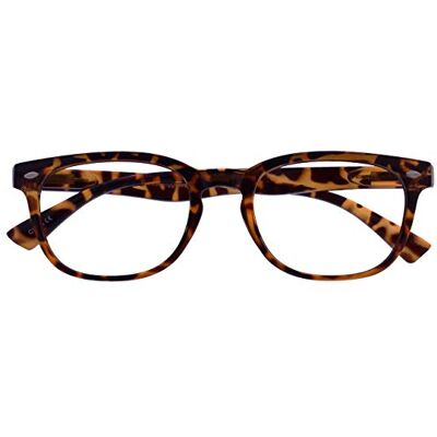 Opulize UV Läsglasögon - Unisex Designer - Brun Patt-Finish Opulize UV Läsglasögon - Unisex Designer - Brun Patt-Finish