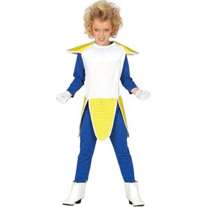 FIESTAS GUIRCA Guirca-Z Vegeta Dragon Ball Super Sayan Ninja Bambi, vit/gul, 5-6 år, 82650 FIESTAS GUIRCA Guirca-Z Vegeta Dragon Ball Super Sayan Ninja Bambi, vit/gul, 5-6 år, 82650