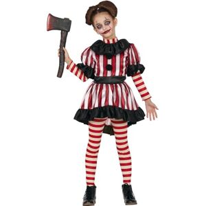 GUIRCA Flicka Clown Mördare - 10-12 År GUIRCA Flicka Clown Mördare - 10-12 År