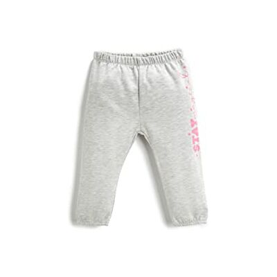 Koton flickor Träningsbyxor Träningsbyxor Joggingbyxor Tryckt Elastisk Midja Koton flickor Träningsbyxor Träningsbyxor Joggingbyxor Tryckt Elastisk Midja
