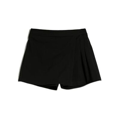 Koton flickor Skort Envelop Elastic Waistband Viscose Fabric Shorts Koton flickor Skort Envelop Elastic Waistband Viscose Fabric Shorts