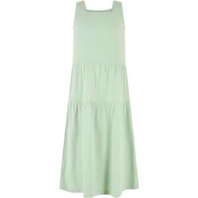 Urban Classics flickor Uck4784-girls 7/8 Length Valance Summer Dress Klänning Urban Classics flickor Uck4784-girls 7/8 Length Valance Summer Dress Klänning