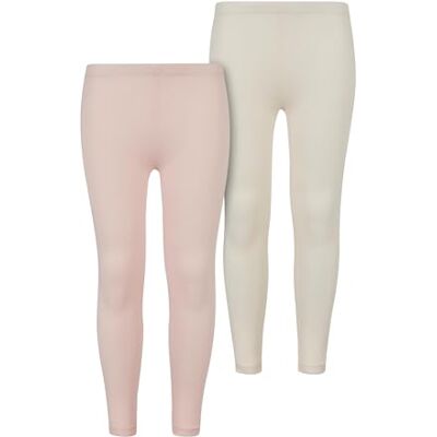 Urban Classics flickor yogabyxor Flickor Jersey Leggings 2-pack Urban Classics flickor yogabyxor Flickor Jersey Leggings 2-pack