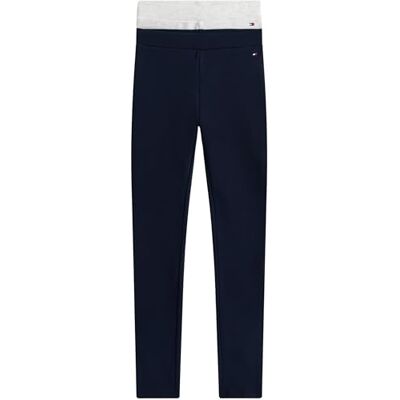 Tommy Hilfiger flickor Kläder Set 2 Pack Leggings Kg0kg09367 Tommy Hilfiger flickor Kläder Set 2 Pack Leggings Kg0kg09367