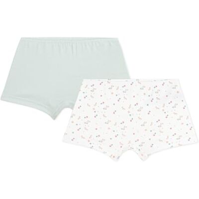 Petit Bateau Blommig tryckt bomullshorties för barn Petit Bateau Blommig tryckt bomullshorties för barn