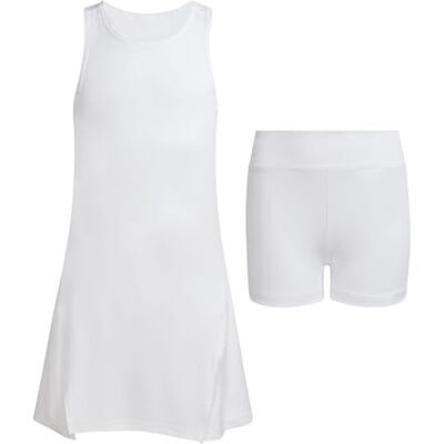adidas flickor Girls Club Tennis Climacool Dress, white, 7-8 Years adidas flickor Girls Club Tennis Climacool Dress, white, 7-8 Years