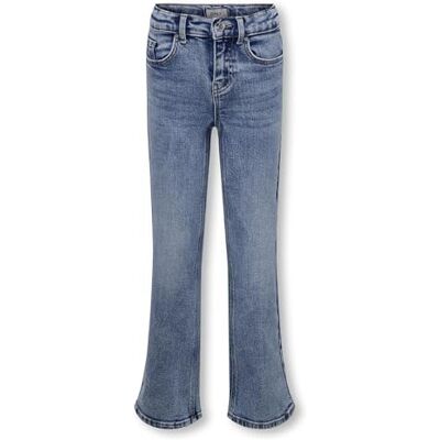 ONLY Endast flickor utsvängda jeans breda ben, Ljusblå denim ONLY Endast flickor utsvängda jeans breda ben, Ljusblå denim