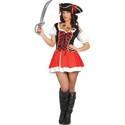 FIESTAS GUIRCA Piratdräkt dam vuxen sexig piratdräkt dam storlek XL FIESTAS GUIRCA Piratdräkt dam vuxen sexig piratdräkt dam storlek XL