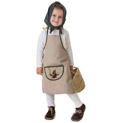 Creaciones Llopis Kastanj Beige Blad-Kastanj Kostym, Baby-kastanj Kostym, Kastanj Flicka Kostym (3-5 år) Creaciones Llopis Kastanj Beige Blad-Kastanj Kostym, Baby-kastanj Kostym, Kastanj Flicka Kostym (3-5 år)