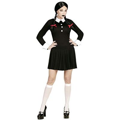 W WIDMANN MILANO Party Fashion Widmann 65651 vuxen kostym Dark Girl, S W WIDMANN MILANO Party Fashion Widmann 65651 vuxen kostym Dark Girl, S