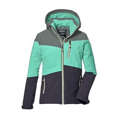 Killtec flickor Kow 170 gram jacka Funktionell jacka med huva och snöfall. Utomhusjackan är vattentät Killtec flickor Kow 170 gram jacka Funktionell jacka med huva och snöfall. Utomhusjackan är vattentät