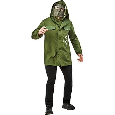 Rubie's Rubies Men's DC The Riddler: The Batman Movie Deluxe Costume, As Shown, Large Rubie's Rubies Men's DC The Riddler: The Batman Movie Deluxe Costume, As Shown, Large