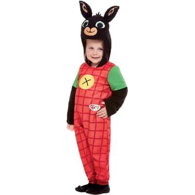 Bing Deluxe kostym för barn - Röd, 1-2 år Bing Deluxe kostym för barn - Röd, 1-2 år