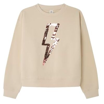 Springfield flickor Lighting Sequins Sweatshirt tröja Springfield flickor Lighting Sequins Sweatshirt tröja