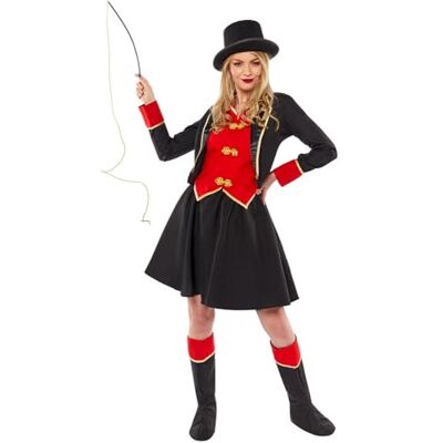 amscan Ringmaster Lady maskeraddräkt, Svart, 44/46 SE amscan Ringmaster Lady maskeraddräkt, Svart, 44/46 SE
