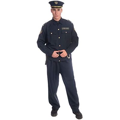 Dress Up America Vuxen Polis kostym Set Dress Up America Vuxen Polis kostym Set