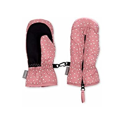 Sterntaler Baby flicka vantar prickar handske – baby vantar vinter, baby handskar – vattentäta av funktionellt material – rosa, ROSA, 5 Sterntaler Baby flicka vantar prickar handske – baby vantar vinter, baby handskar – vattentäta av funktionellt material – rosa, ROSA, 5
