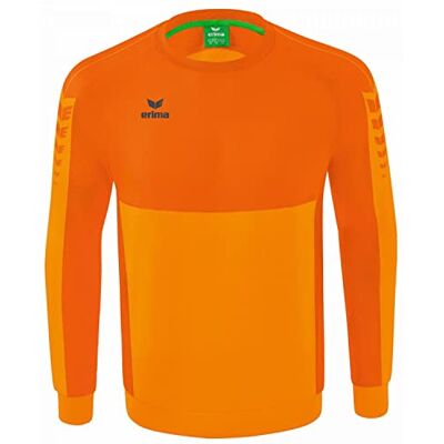 Erima Unisex_vuxen casual sex vingar tröja, ny orange/orange, XXX-Large Erima Unisex_vuxen casual sex vingar tröja, ny orange/orange, XXX-Large