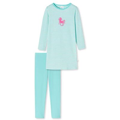 Schiesser Mädchen Schlafanzug Nachthemd mit Leggings lang 100% Organic Bio Baumwolle Größe 92 bis 140 Schiesser Mädchen Schlafanzug Nachthemd mit Leggings lang 100% Organic Bio Baumwolle Größe 92 bis 140