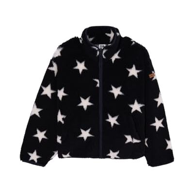 Roxy hel dragkedja polär fleece som elektroniska flickor svart Roxy hel dragkedja polär fleece som elektroniska flickor svart