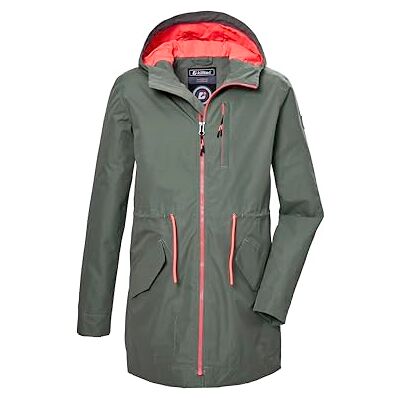 Killtec flickor Kos 148 Grls Prk Funktionsparka/parkas vattentät med huva Killtec flickor Kos 148 Grls Prk Funktionsparka/parkas vattentät med huva