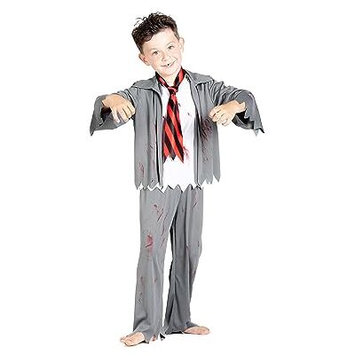 Ciao Zombie Schoolboy costume disguise fancy dress boy (Size 8-10 years) Ciao Zombie Schoolboy costume disguise fancy dress boy (Size 8-10 years)