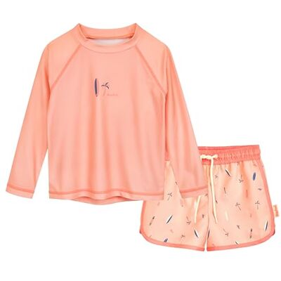 Playshoes Zweiteiler Lang Dermoprotector Jersey, långärmad rosa surfbräda, 110–116 flicka Playshoes Zweiteiler Lang Dermoprotector Jersey, långärmad rosa surfbräda, 110–116 flicka