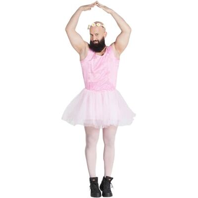 Boland – Kostym, balett, dansare för män, karnevalkostym för temafest eller karneval, dansare, ballerina Boland – Kostym, balett, dansare för män, karnevalkostym för temafest eller karneval, dansare, ballerina