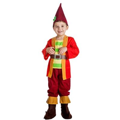 Boland 82419 – Barndräkt dvärg, karnevalkostym för temafest eller karneval, tomtekostym Boland 82419 – Barndräkt dvärg, karnevalkostym för temafest eller karneval, tomtekostym