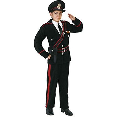 Ciao pojkar Carabiniere Costume bambu kostymer, svart, 7–9 år Ciao pojkar Carabiniere Costume bambu kostymer, svart, 7–9 år