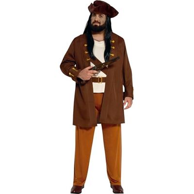 FIESTAS GUIRCA CAPITAN PIRATA, Vuxen, 56-58 (XXL) FIESTAS GUIRCA CAPITAN PIRATA, Vuxen, 56-58 (XXL)